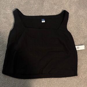 Old Navy Crop linen shirt size medium